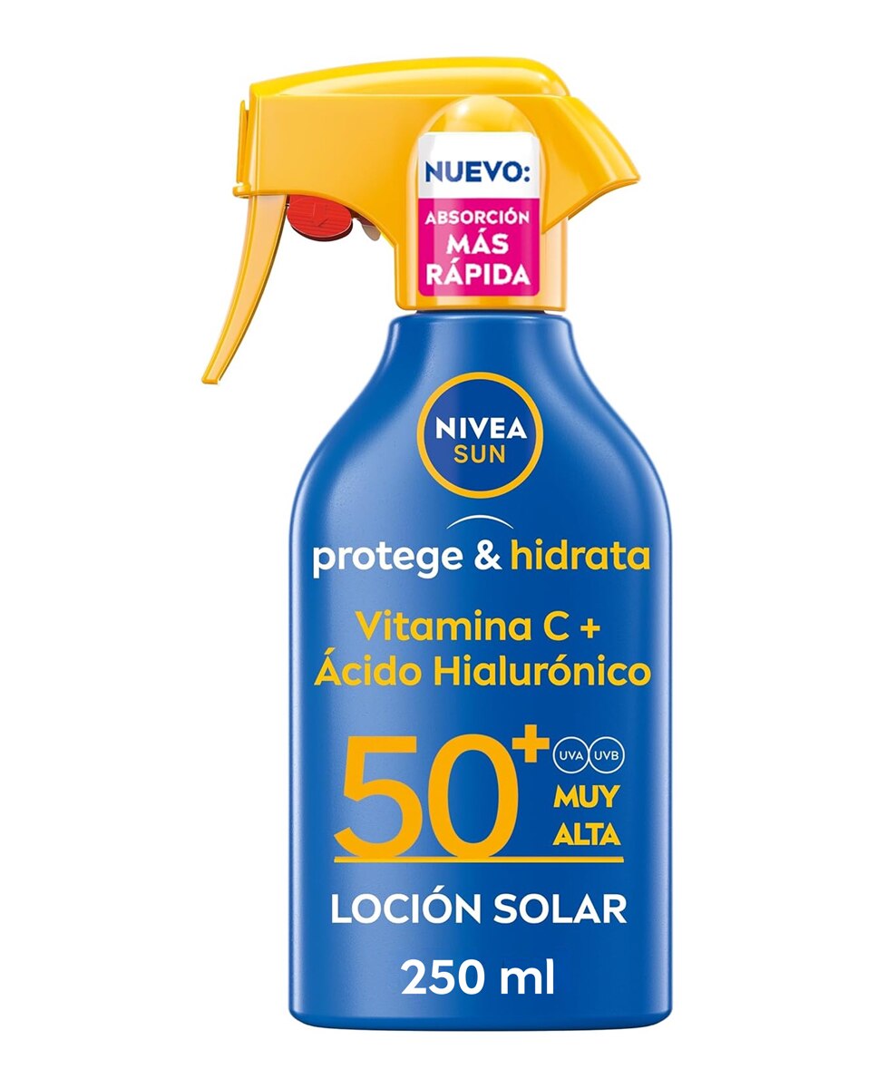 Imagen 0 de Spray Solar Protege & Hidrata Spf 50 250 Ml Nivea