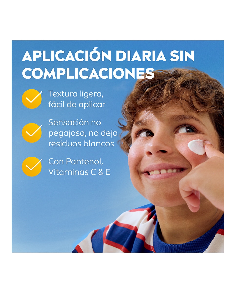 Rostro Y Cuerpo Kids Protección Uv Diaria Spf 50+  Nivea 4
