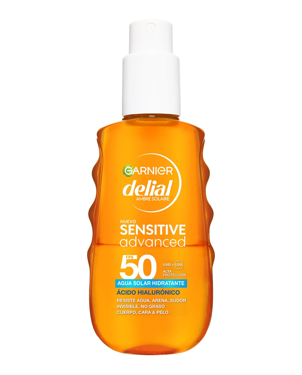 Agua Solar Hidratante Sensitive Advanced Fps 50 150Ml Garnier Delial - 150 ml 1