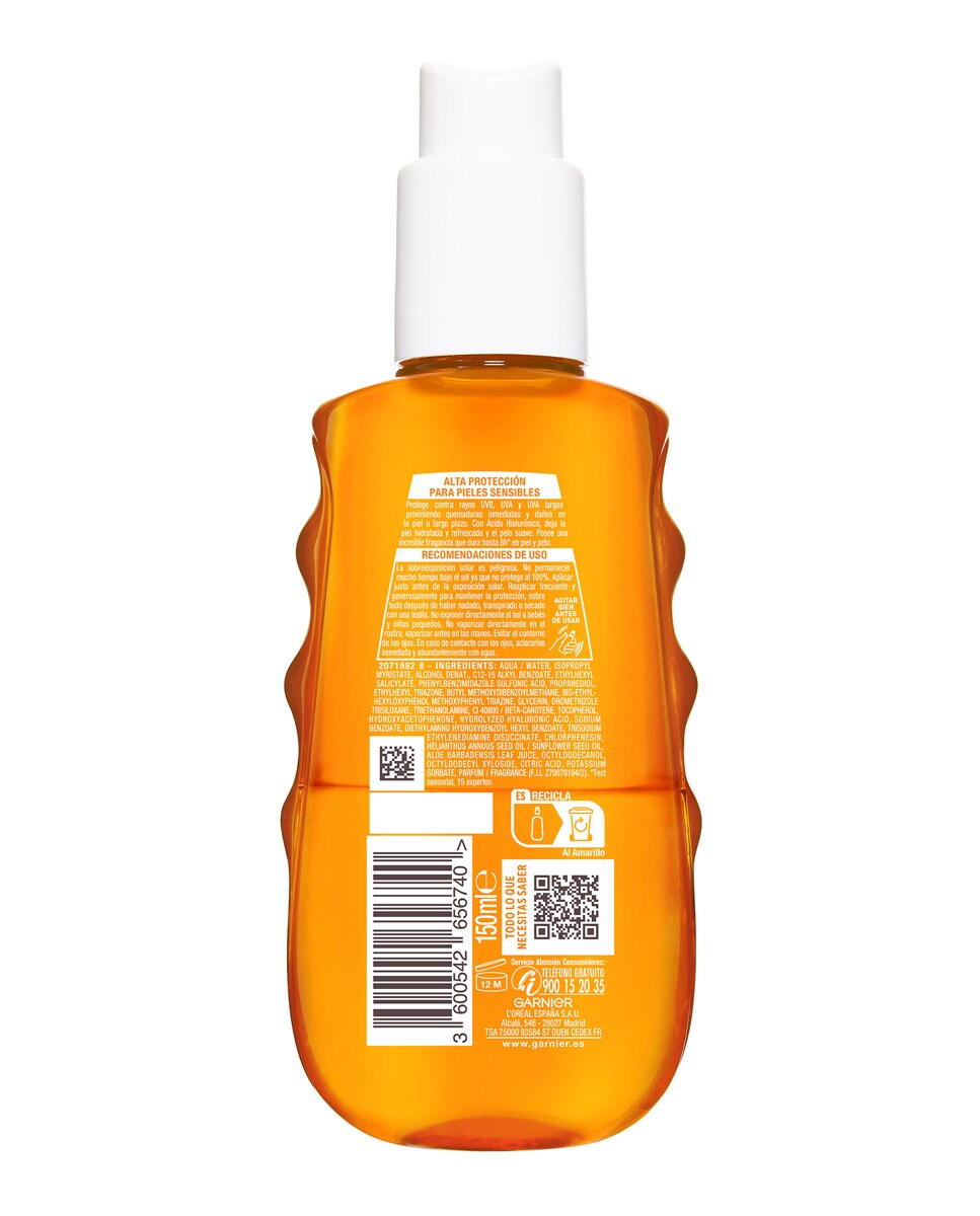 Agua Solar Hidratante Sensitive Advanced Fps 50 150Ml Garnier Delial - 150 ml 2