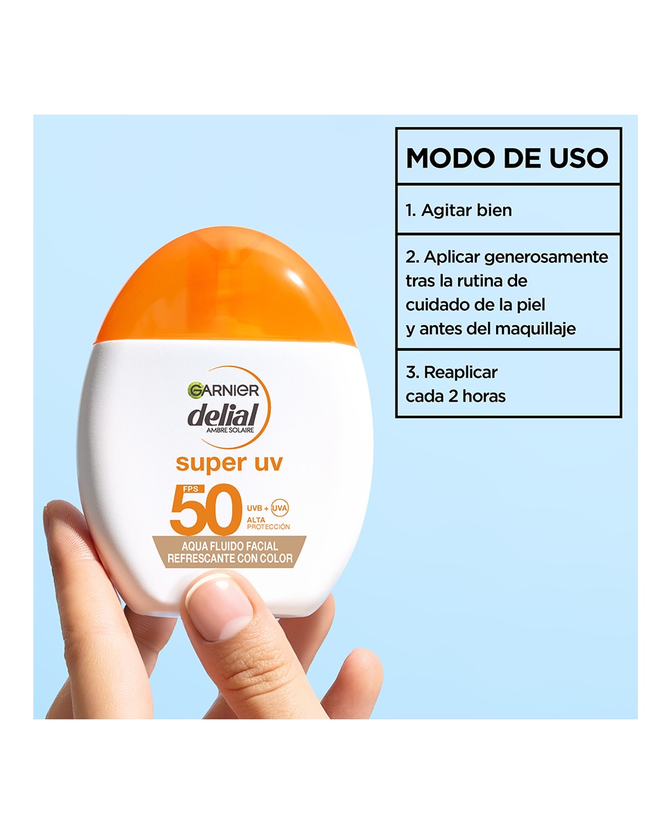Protector Solar Tinted As Egg Spf50 40Ml Delial - 40 ml 7