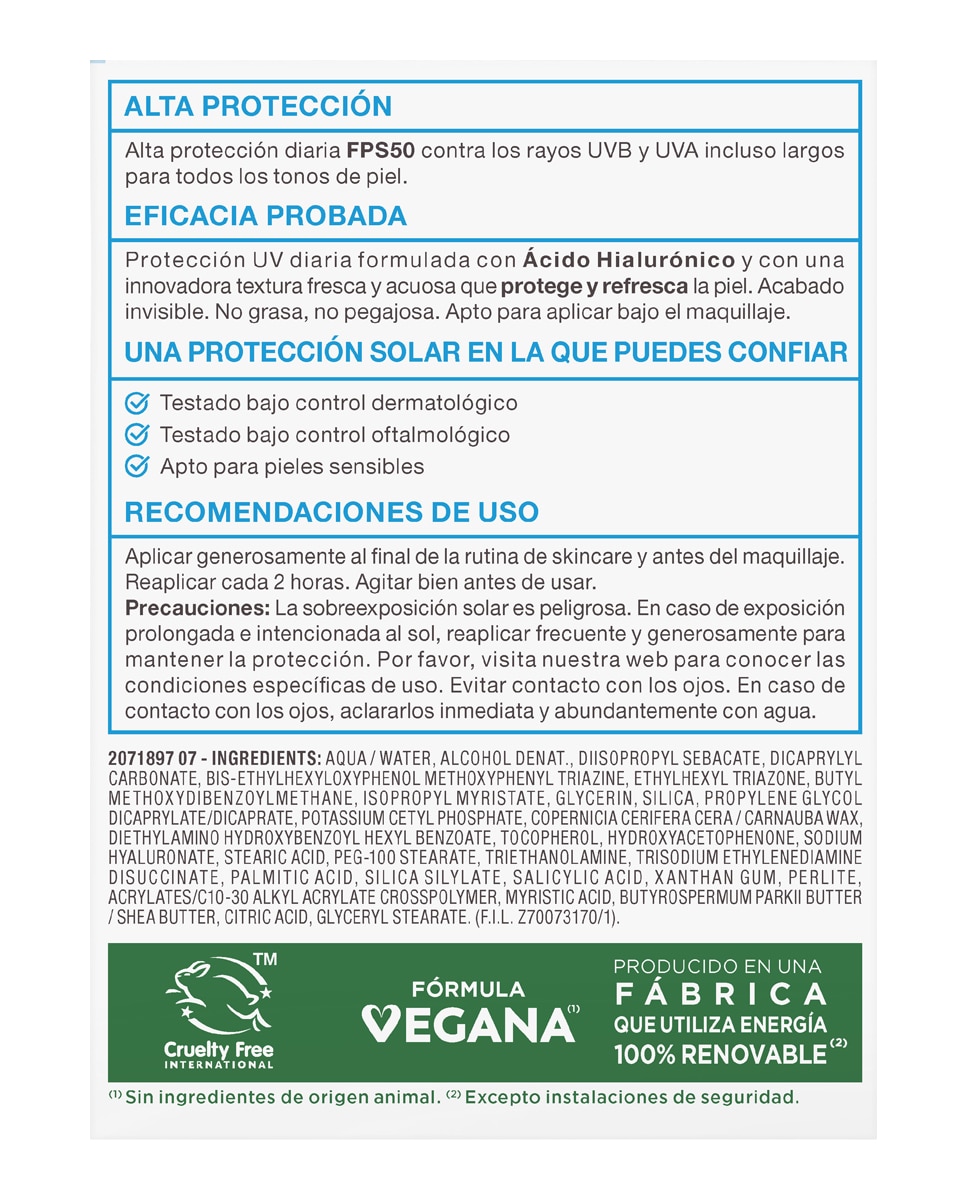 Imagen 4 de Protector Solar As Egg Transparent Sfp50 40Ml Delial - 40 ml