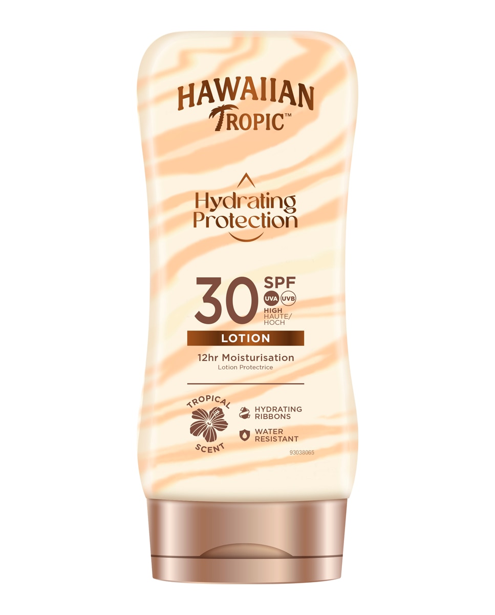 Hawaiian Tropic - Loción Solar Hydrating Protection Spf30 180 ml Hawaiian Tropic.