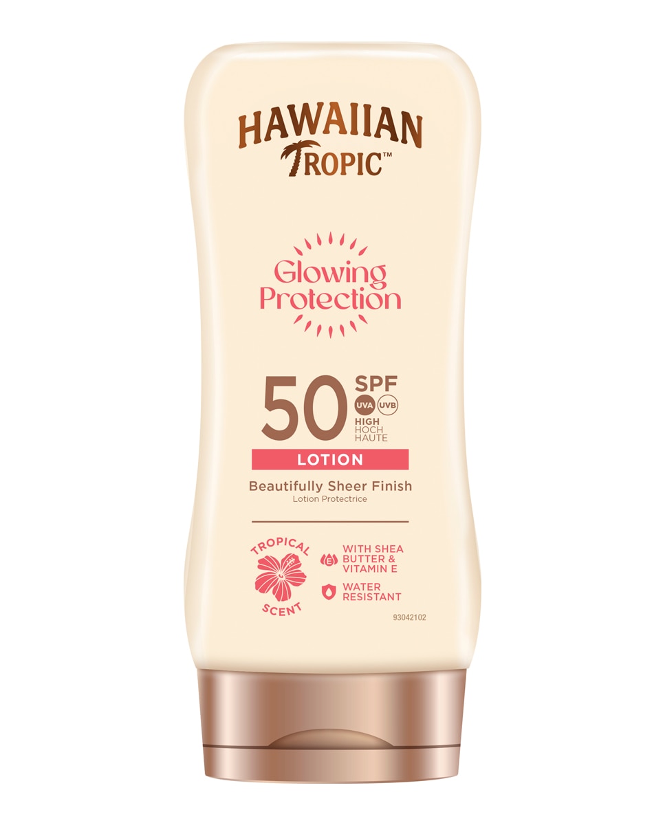 Hawaiian Tropic - Loción Solar Glowing Protection Spf50 180 ml Hawaiian Tropic.