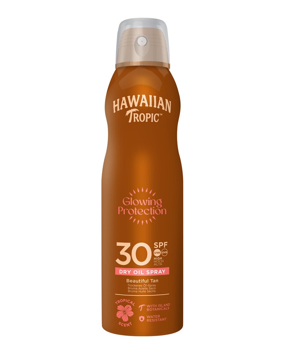 Imagen 0 de Bruma Aceite Solar Glowing Oil Spf30 180 ml Hawaiian Tropic
