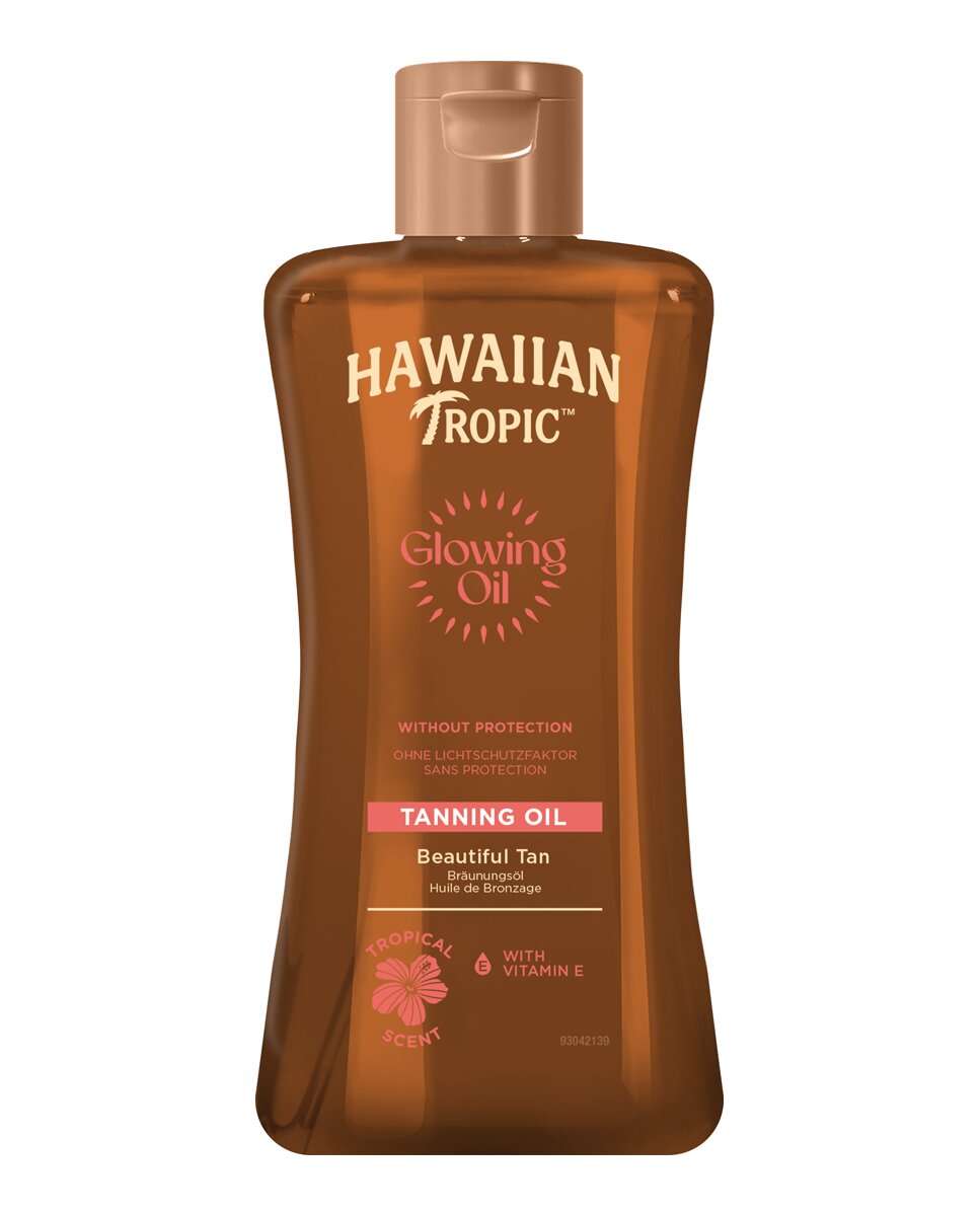 Imagen 0 de Aceite Solar Glowing Oil 200 ml Hawaiian Tropic
