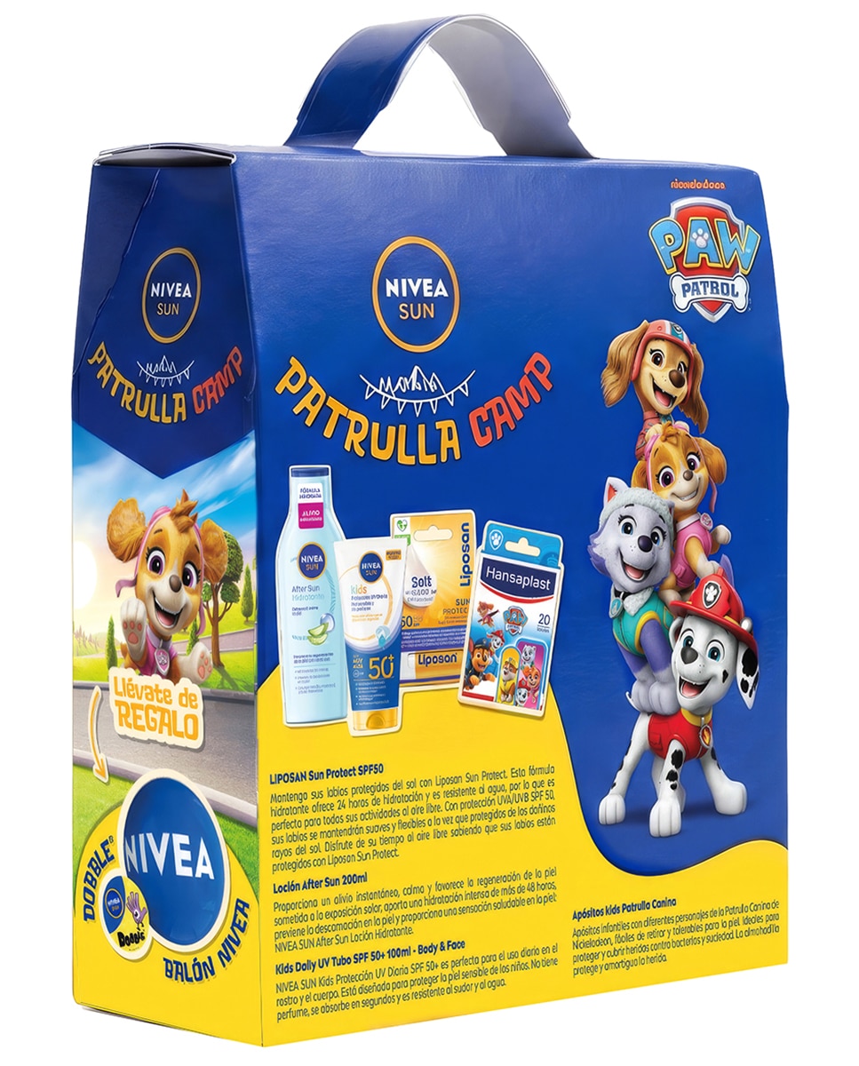 Estuche Campamento Verano Cuidado Completo Protección Solar Nivea Sun 2