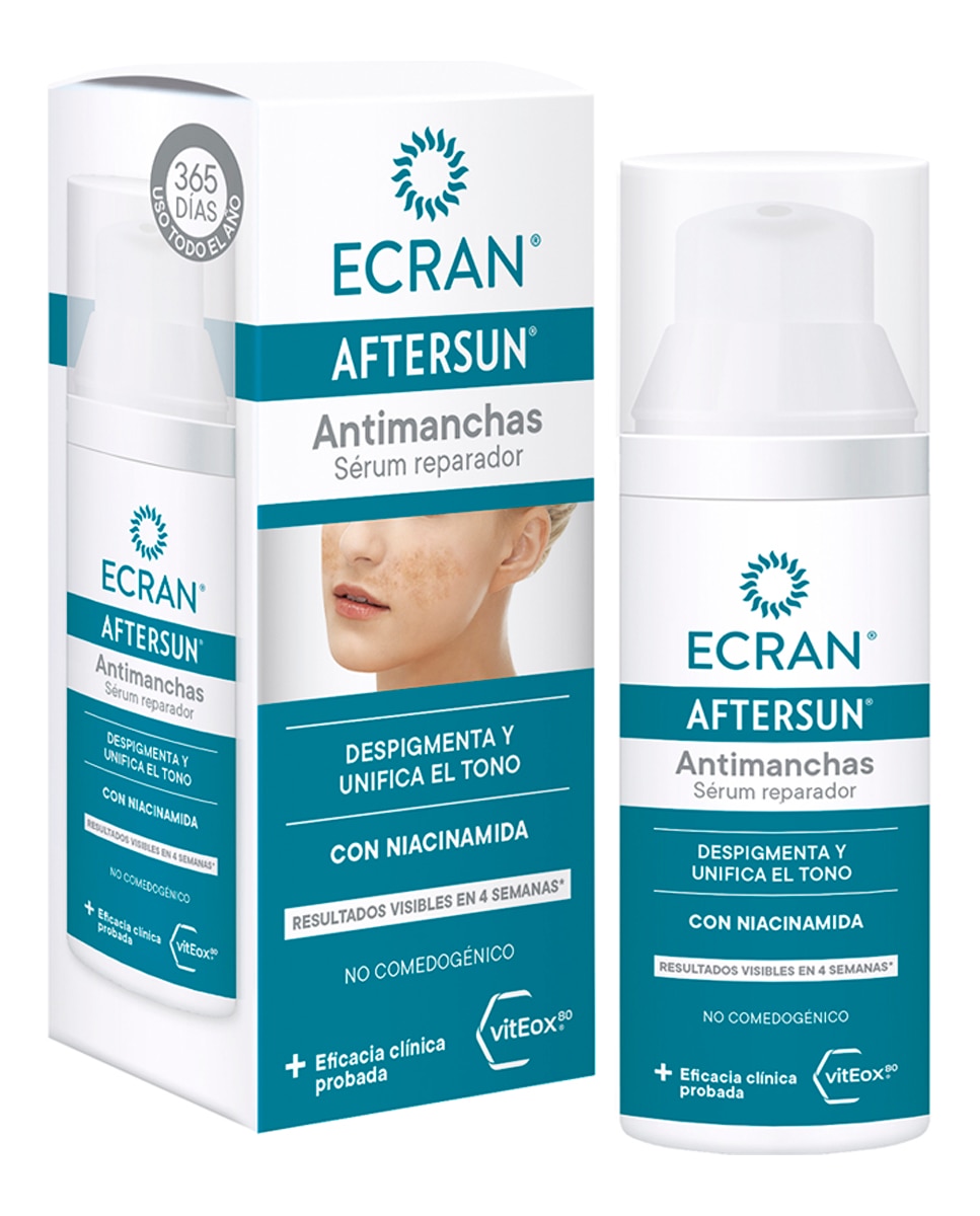 Serum Reparador Antimanchas Aftersun 50 ml Ecran - 50 ml 2
