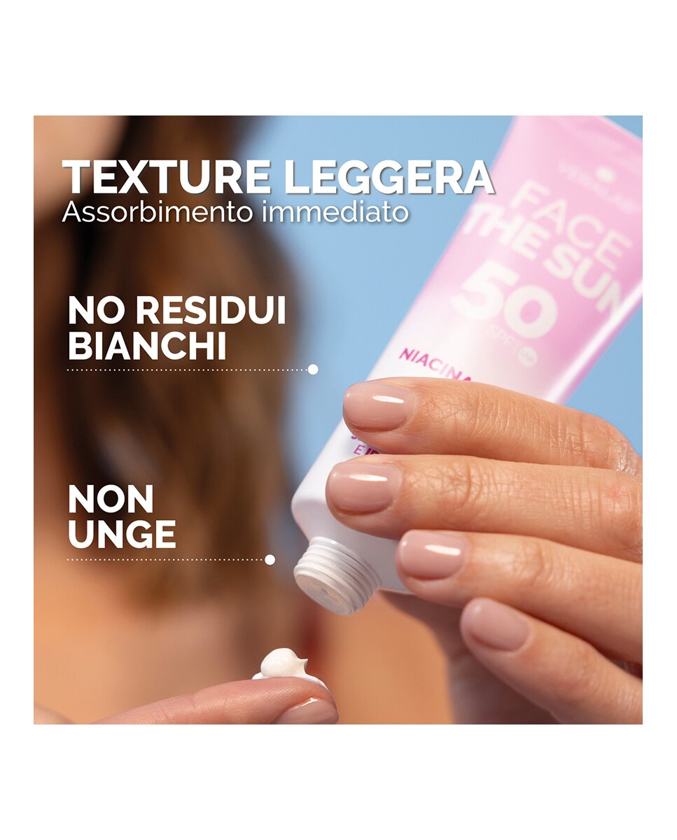 Protector Solar Facial Face The Sun Acido Ialuronico 50 ml Veralab - 50 ml 5