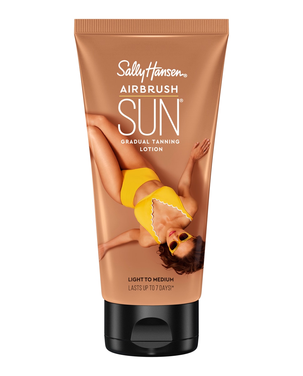 Sally Hansen - Loción Autobronceadora Airbrush Legs Sun Gradual Tanning Lotion 175 ml Sally Hansen.