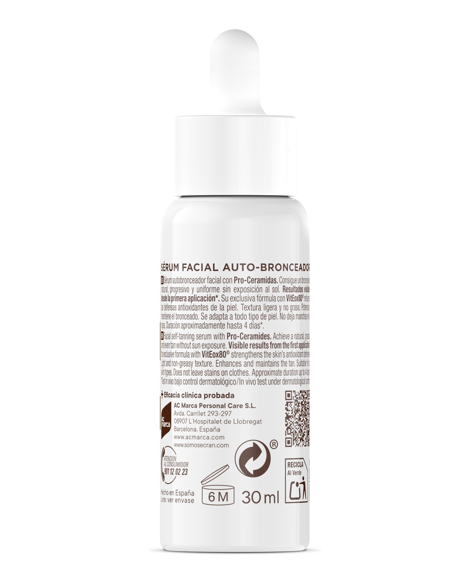 Autobronceador Facial Miracle Bronze 30 ml Ecran - 30 ml 3