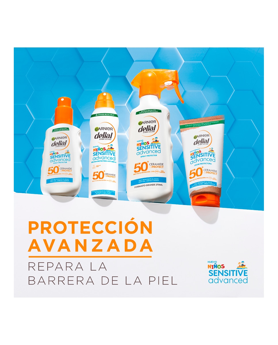 Spray Protector Solar para Niños Sensitive Advanced 150 ml Delial - 150 ml 7