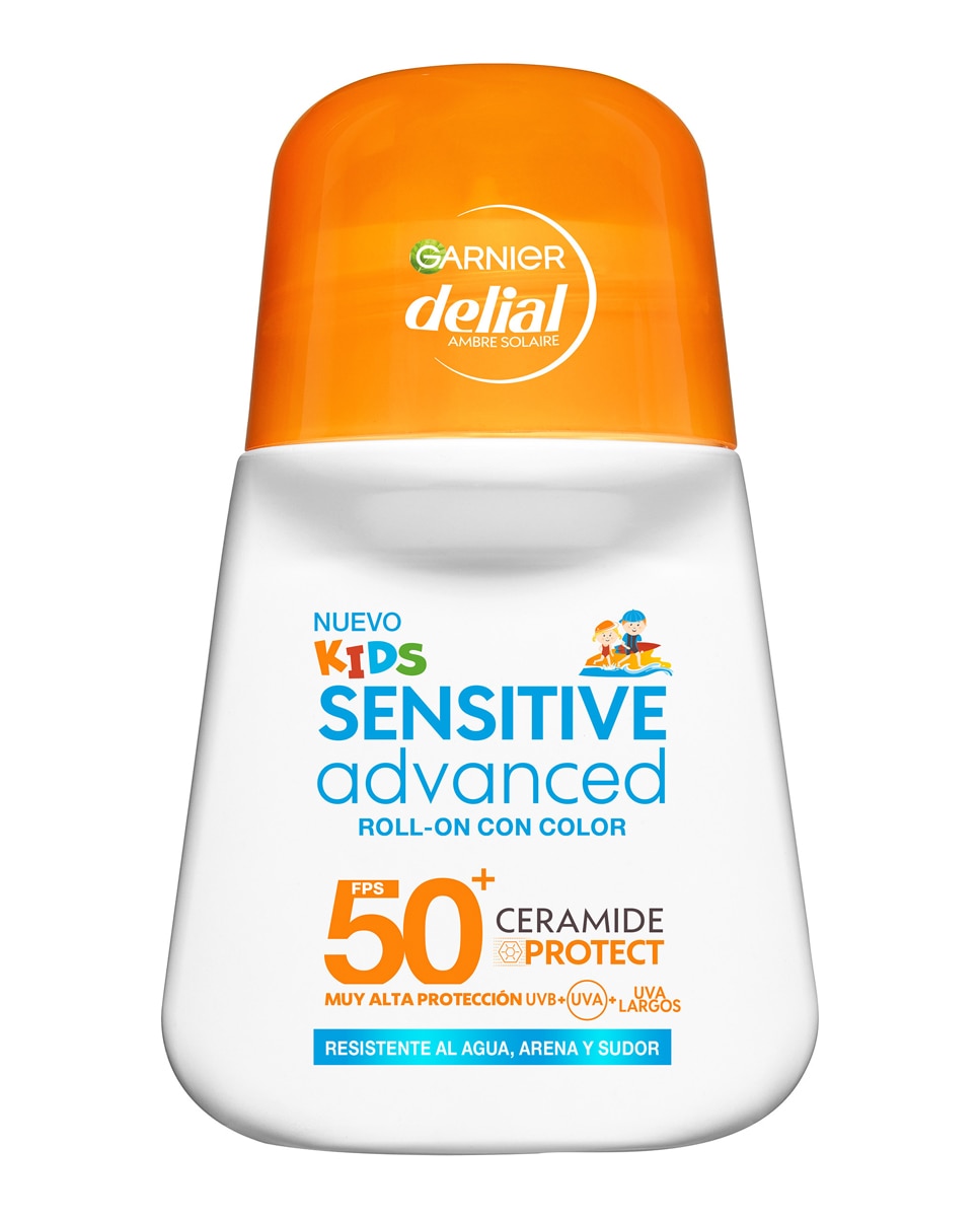 DELIAL - Roll-On Con Color Sensitive Advanced Kids Fps 50+ Garnier Delial.