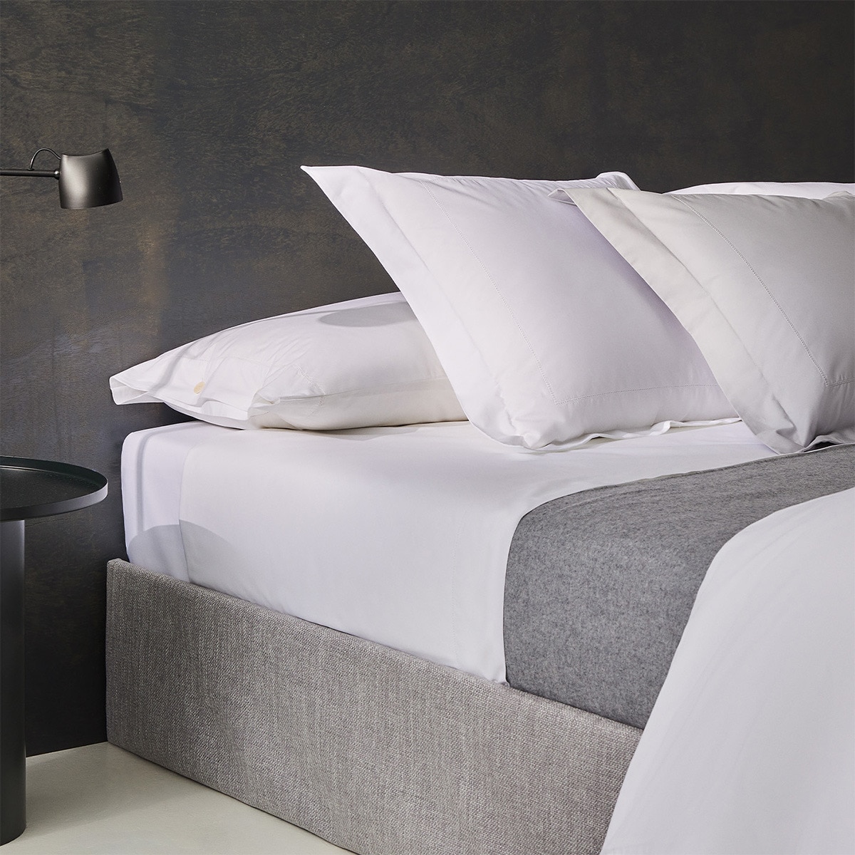 Sábana encimera algodón egipcio 200 hilos Tacto Bassols - Blanco Cama 90 cm Blanco-1