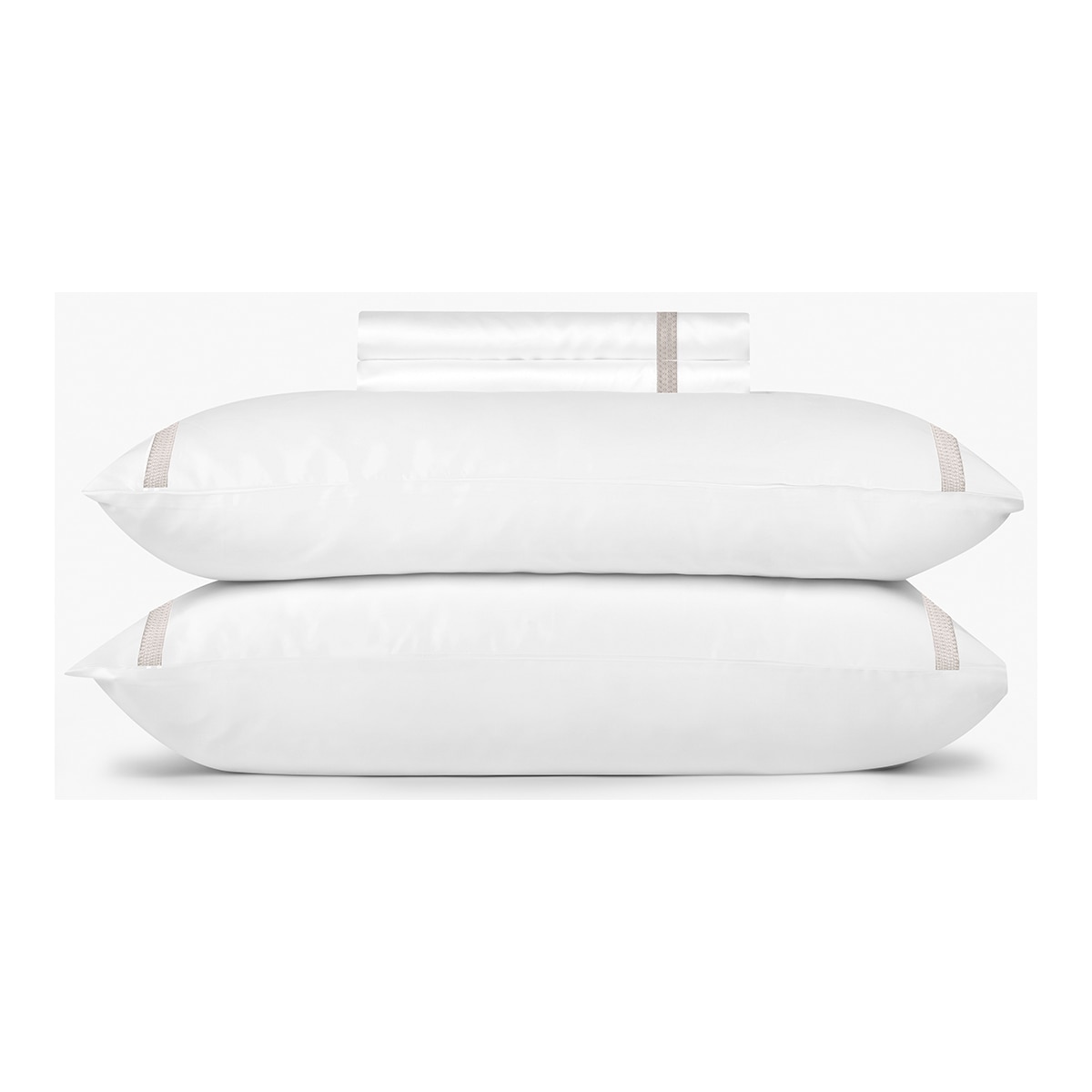 Imagem 0 de Conjunto de Lençóis Sonia em Percal de Algodão Egípcio - 400 Fios