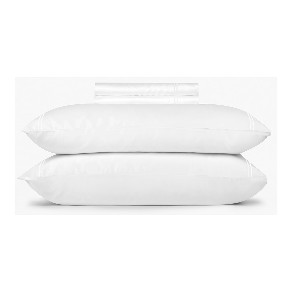 Imagem 0 de Conjunto de Lençóis em Algodão Egípcio Acetinado - 1000 Fios