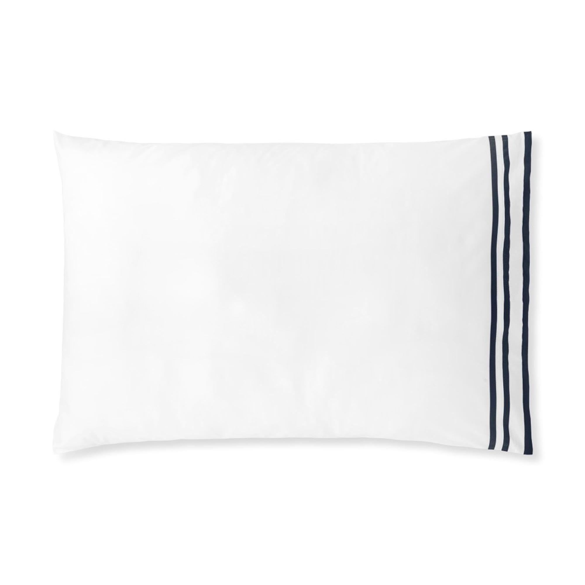 Conjunto de Lençóis de Cetim de Algodão Egípcio 400 Fios Sonata Azul-marinho-3
