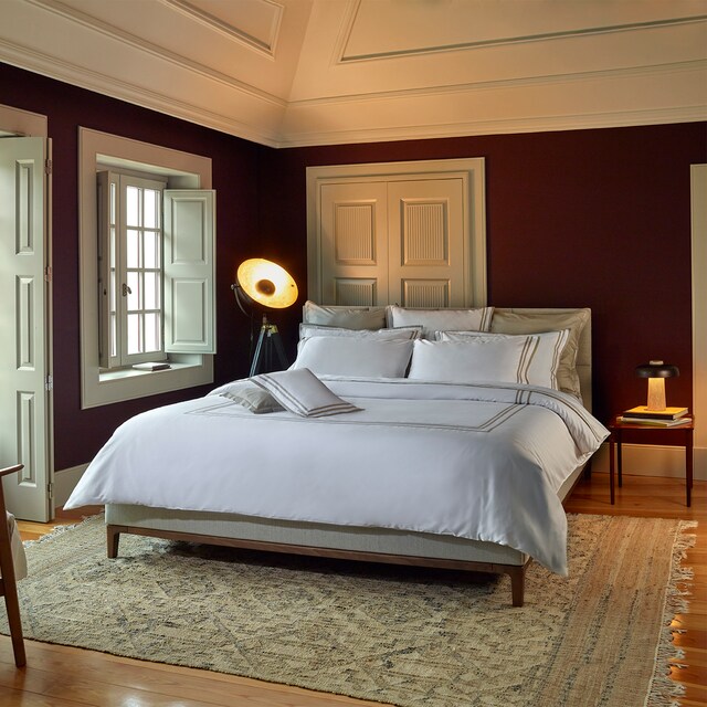 Imagem 0 de Conjunto de Lençóis de Cetim de Algodão Egípcio 400 Fios Sonata