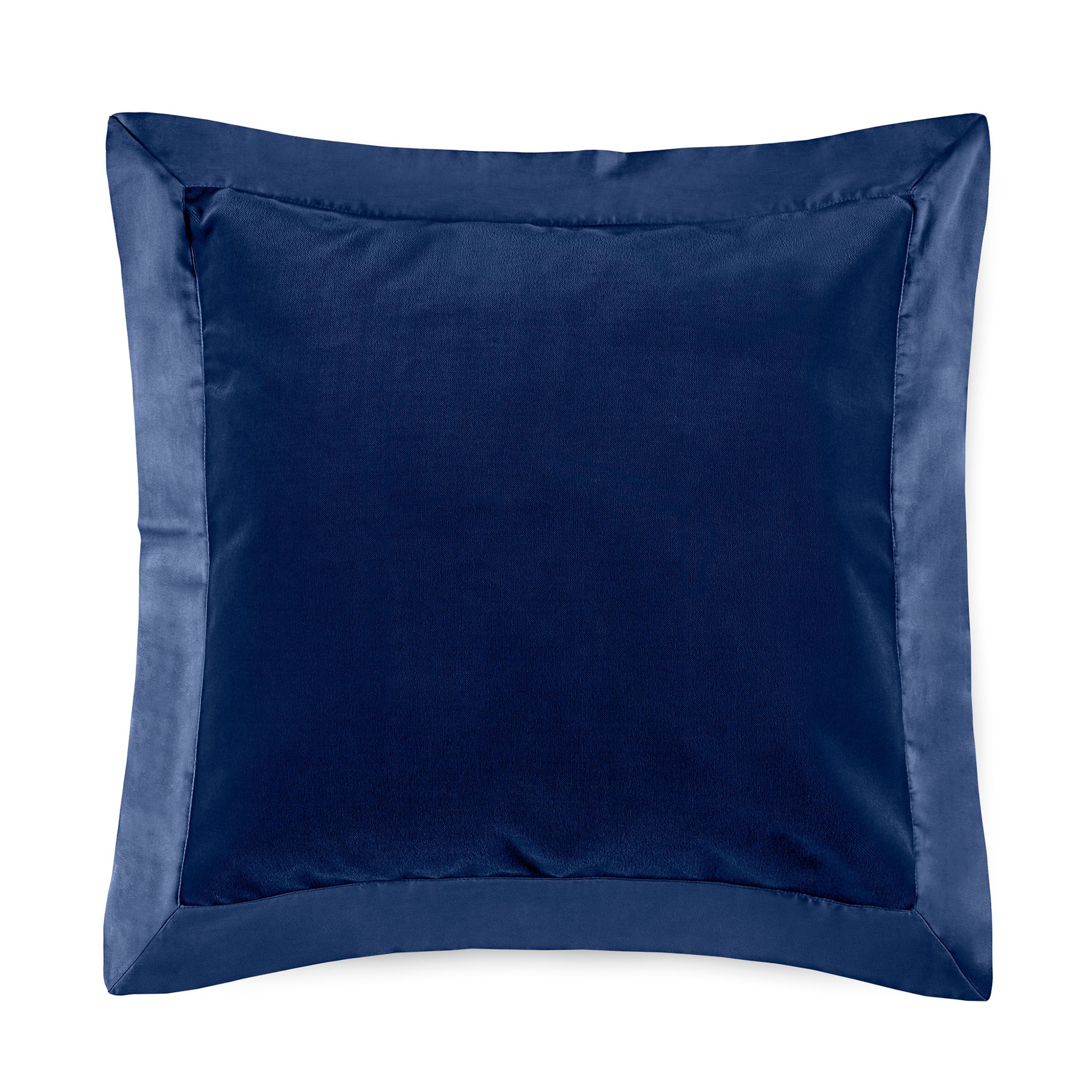 Funda de cuadrante algodón terciopelo Cirus Amalia Home Collection - Azul marino 60 x 60 cm Azul marino-1