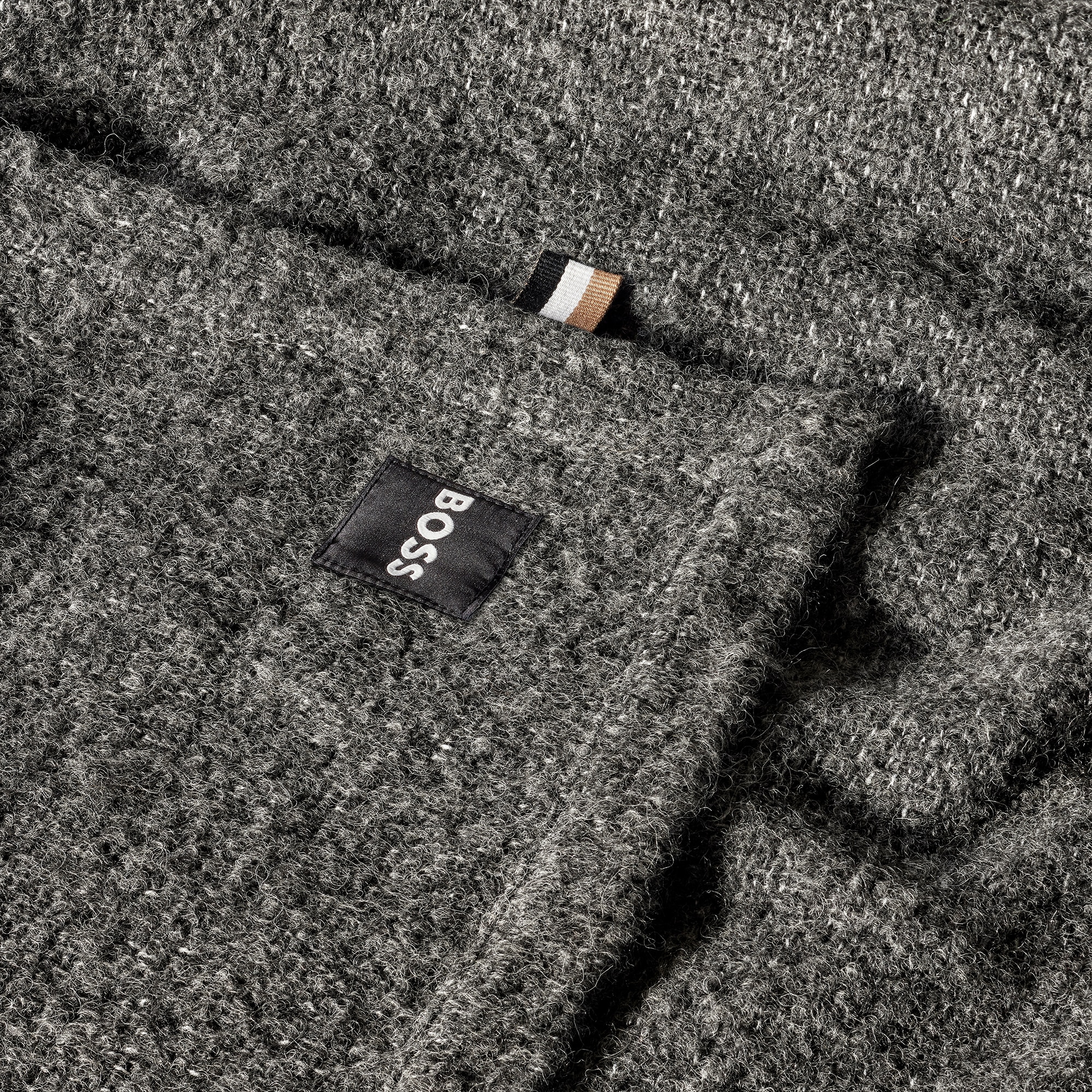 Manta de cama Donegal Hugo Boss - Carbón Cama 150 cm Carbón-3