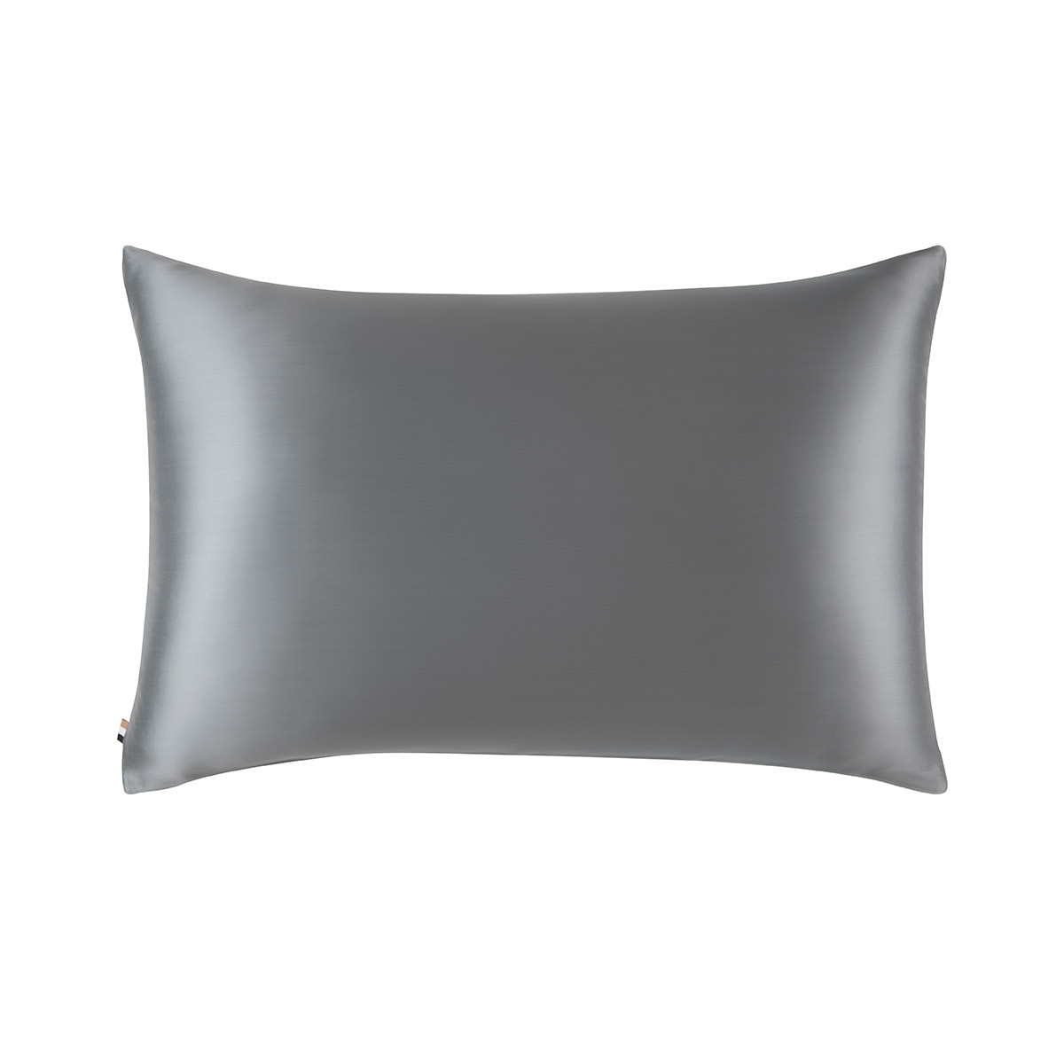 Fronha Silk Sham de Seda Cinzento-2