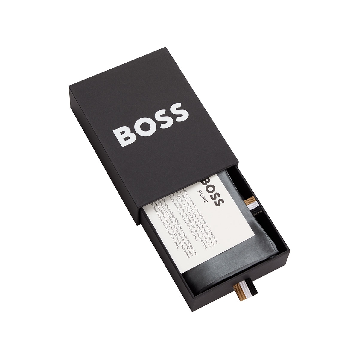 Fronha Silk Sham de Seda Cinzento-4