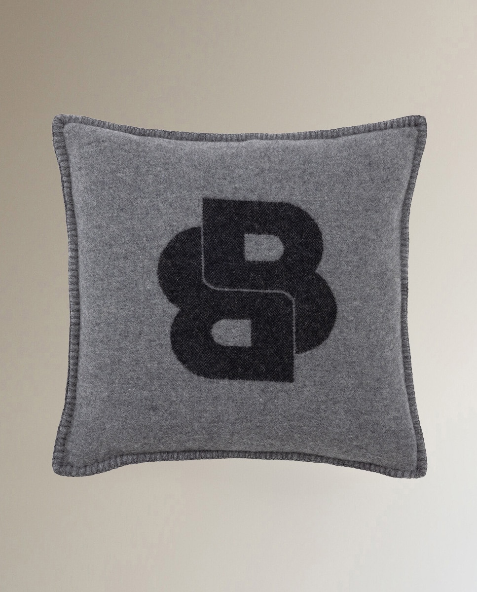 Capa de almofada Signature Hugo Boss Cinzento-2