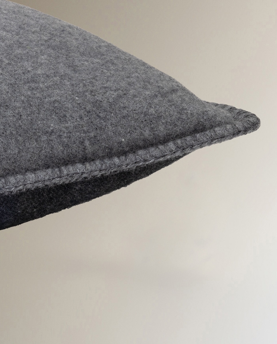 Capa de almofada Signature Hugo Boss Cinzento-4