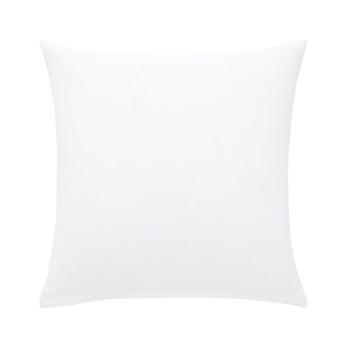 Capa de Almofada de Algodão Acetinado Boss Branco-2