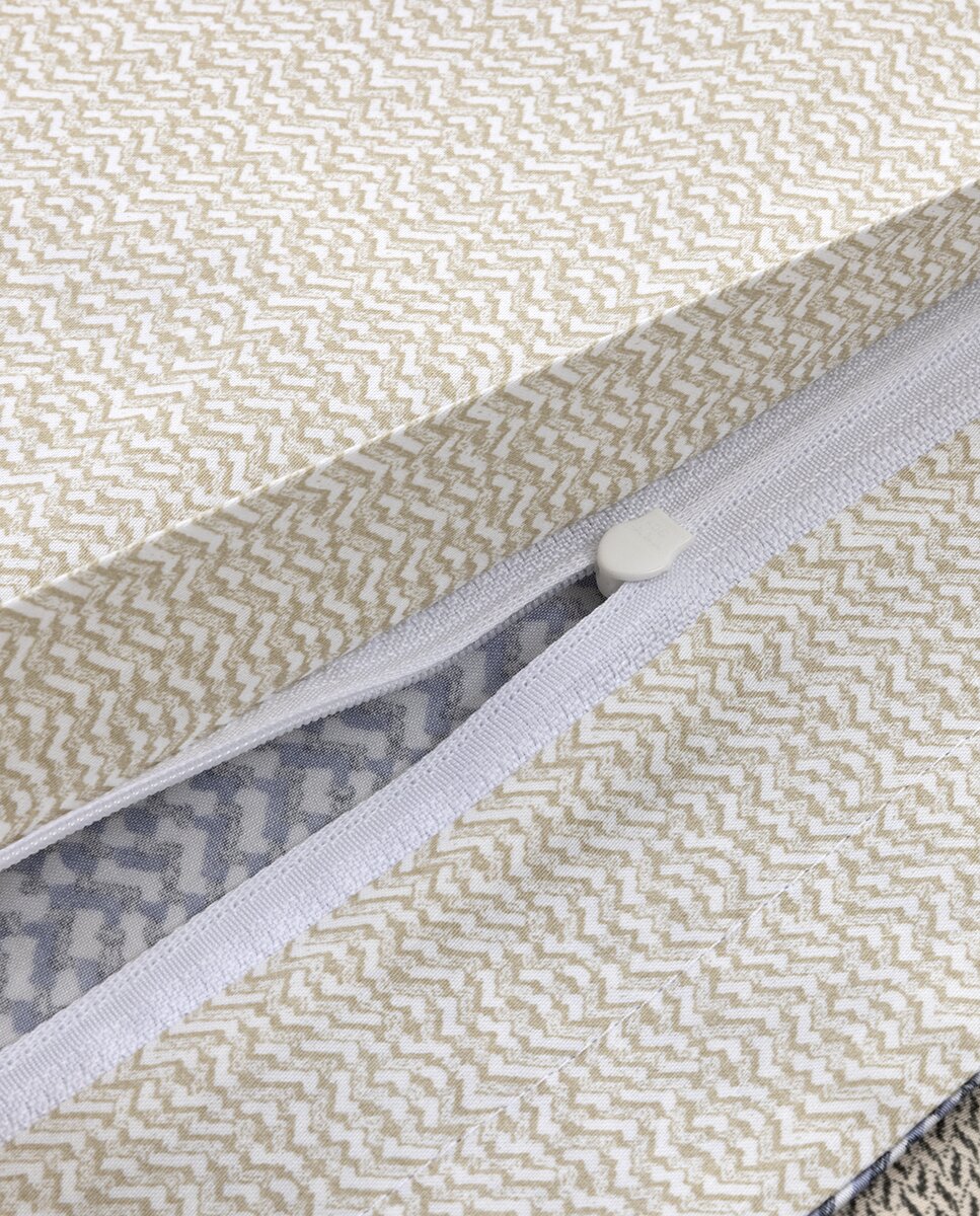 Capa de Almofada de Algodão Acetinado Alvorada Multicolor-3