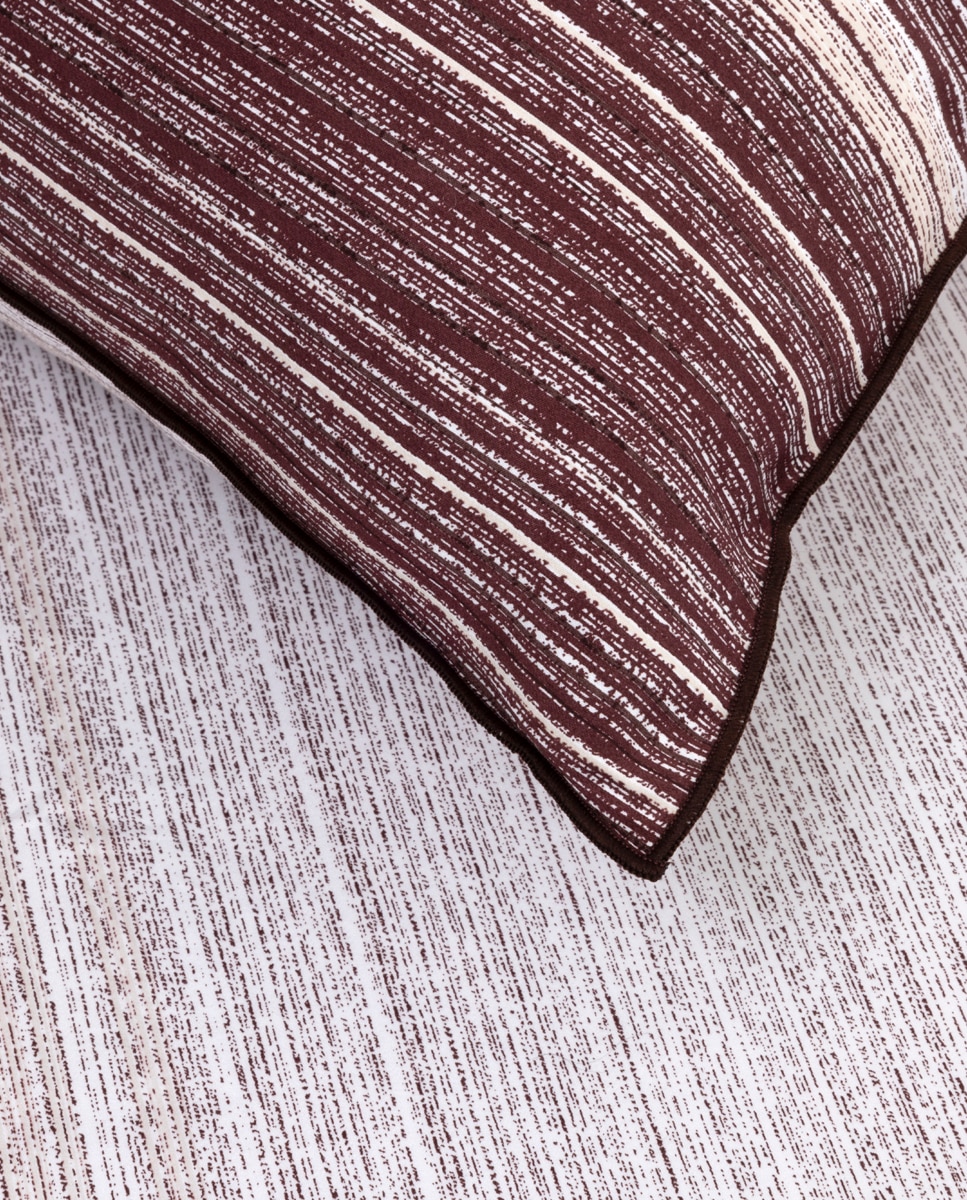 Capa de Almofada de Algodão Acetinado Terra Roxa Terra-3
