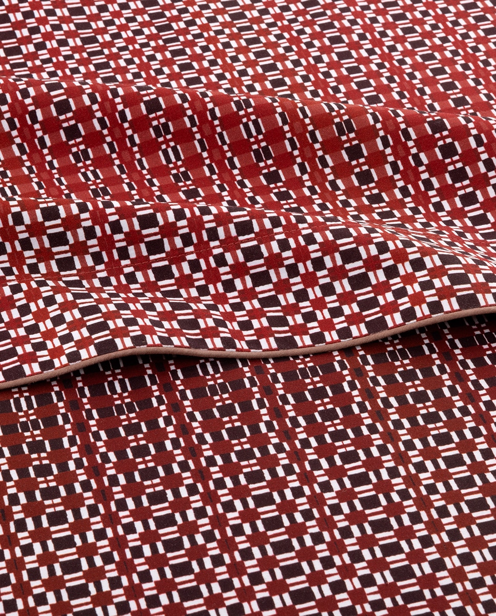 Lençol de cima em cetim de algodão Vassily Hugo Boss Multicolor-2