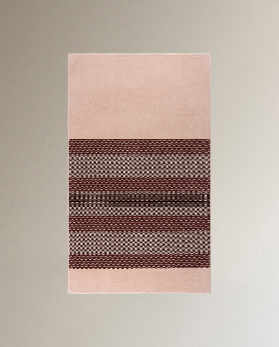 Lençol de cima em cetim de algodão Vassily Hugo Boss Multicolor-4