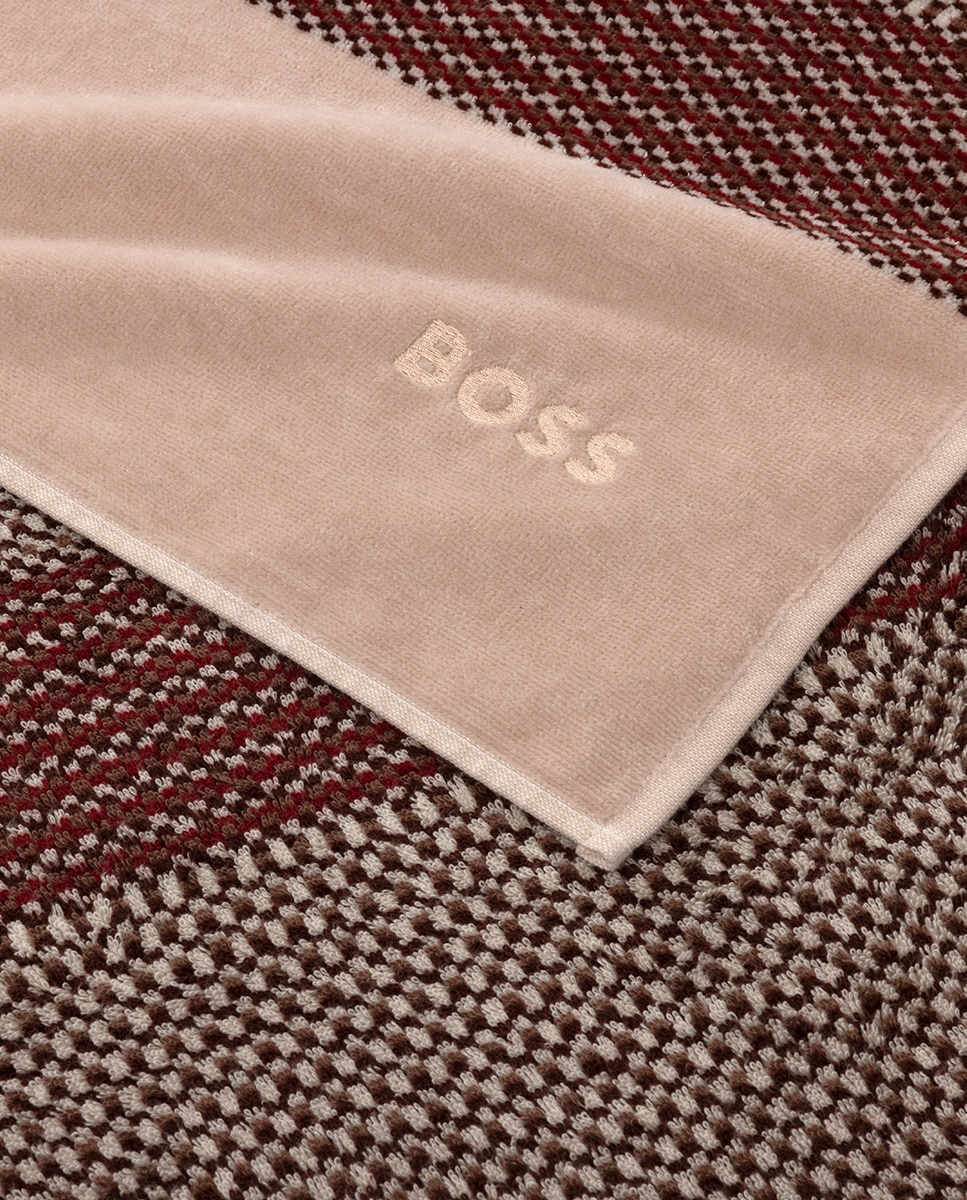 Lençol de cima em cetim de algodão Vassily Hugo Boss Multicolor-5