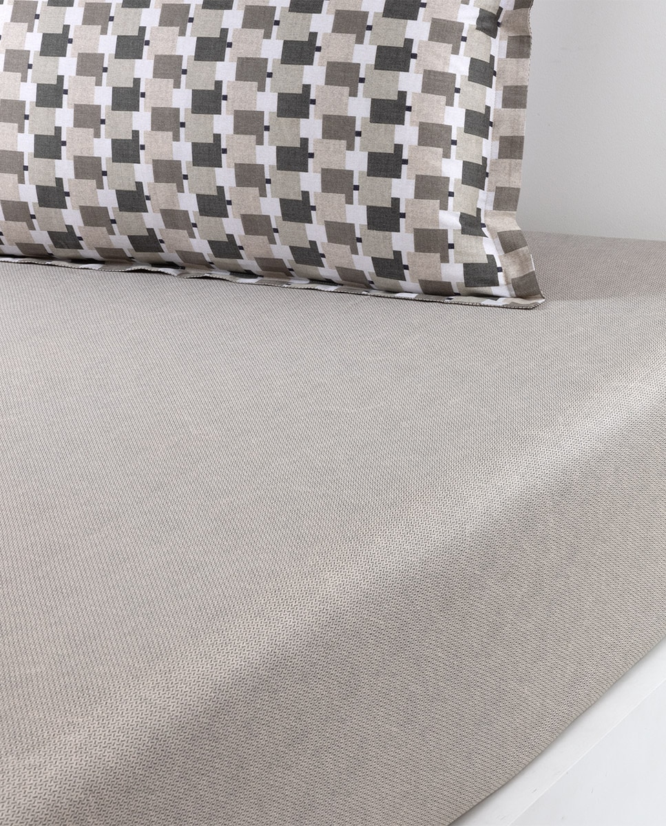 Imagem 0 de Lençol de Baixo de Algodão Acetinado Lucio