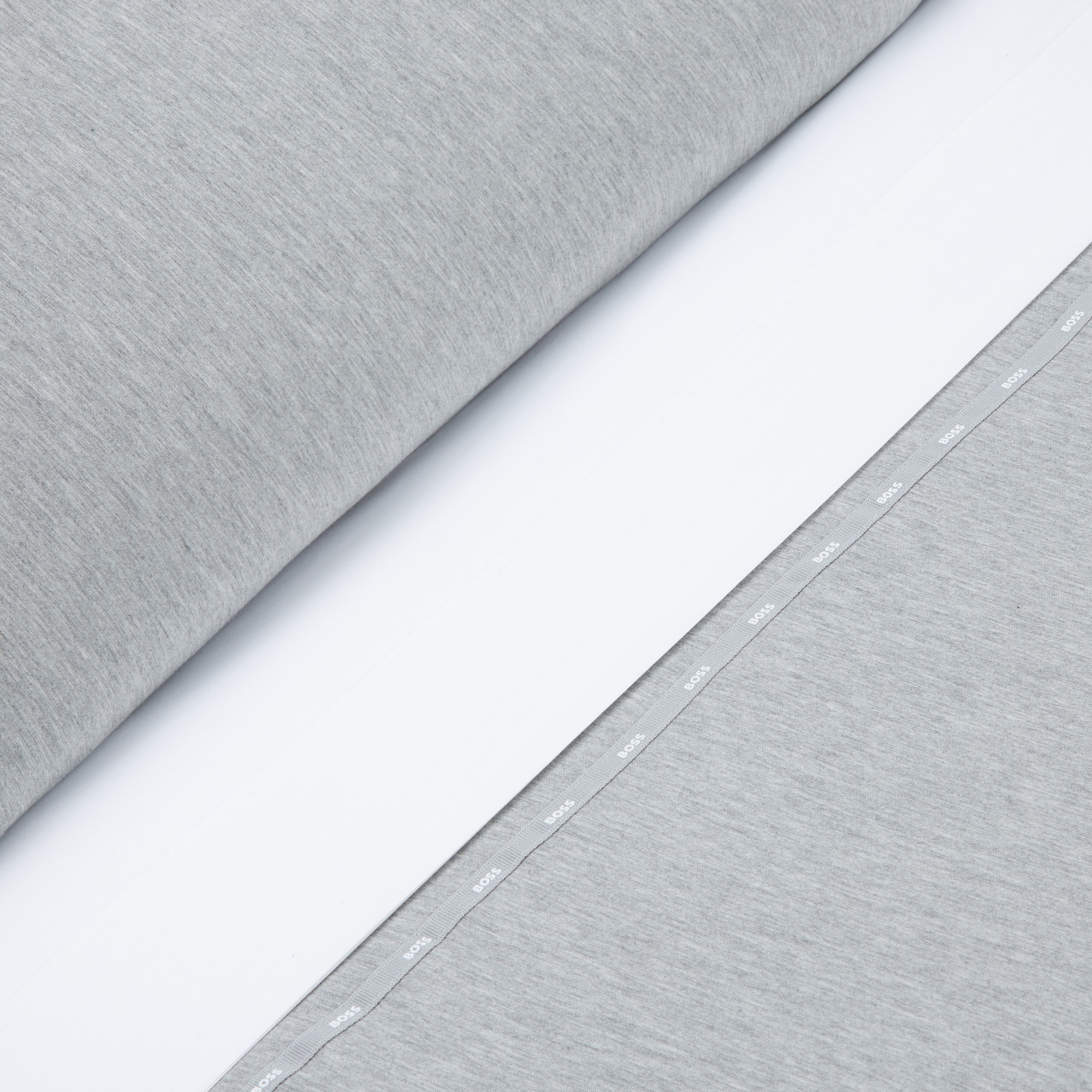 Capa de Edredão Boss Sense em Algodão e Modal Cinzento-3