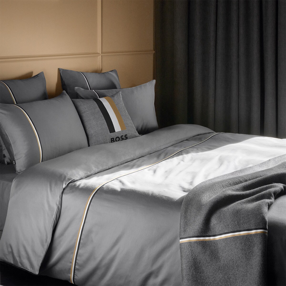 Funda nórdica satén de algodón Blinea Hugo Boss · Hugo Boss · El