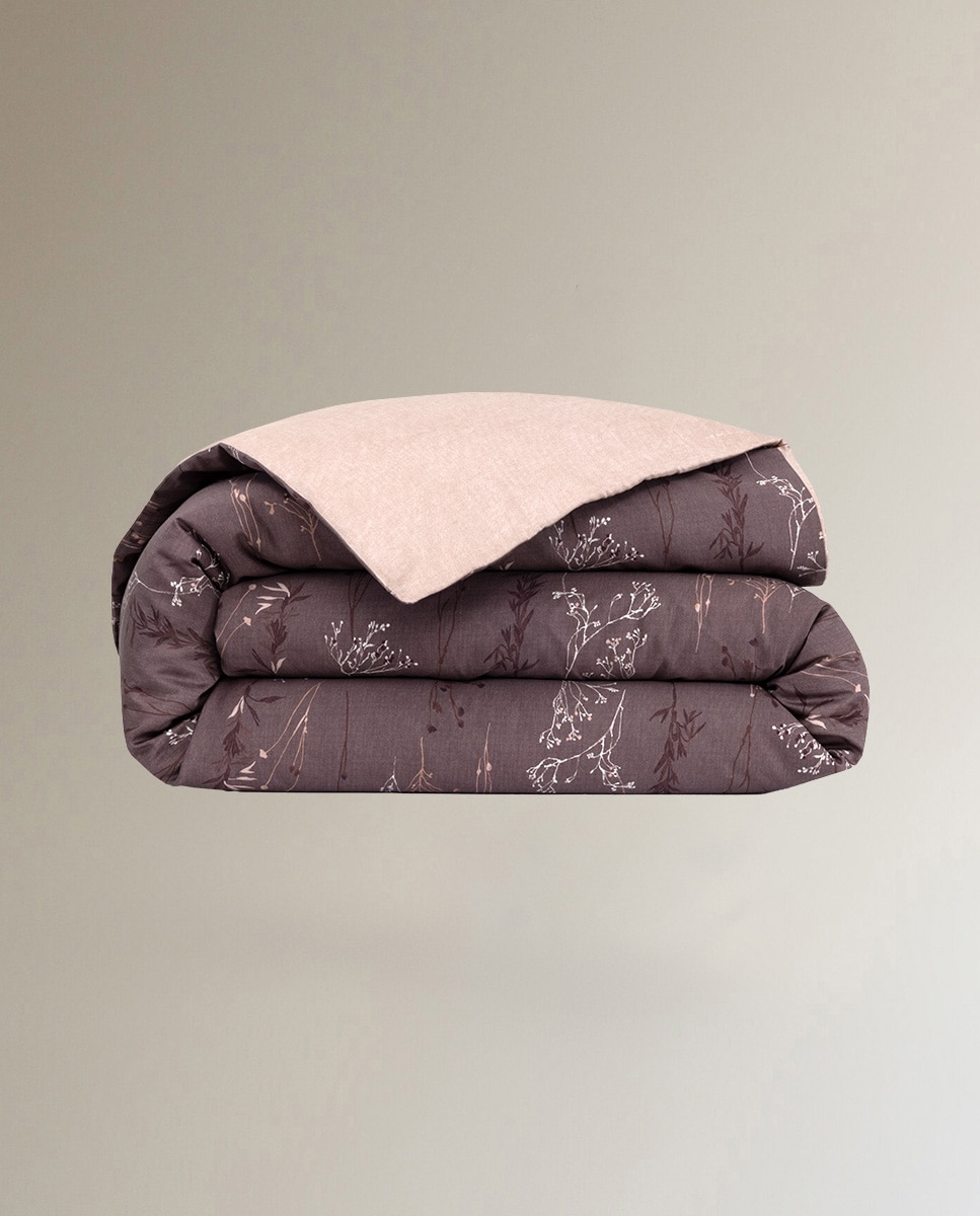 Funda nórdica algodón satén Wild Millet Hugo Boss - Multicolor Cama 150 cm Multicolor-3