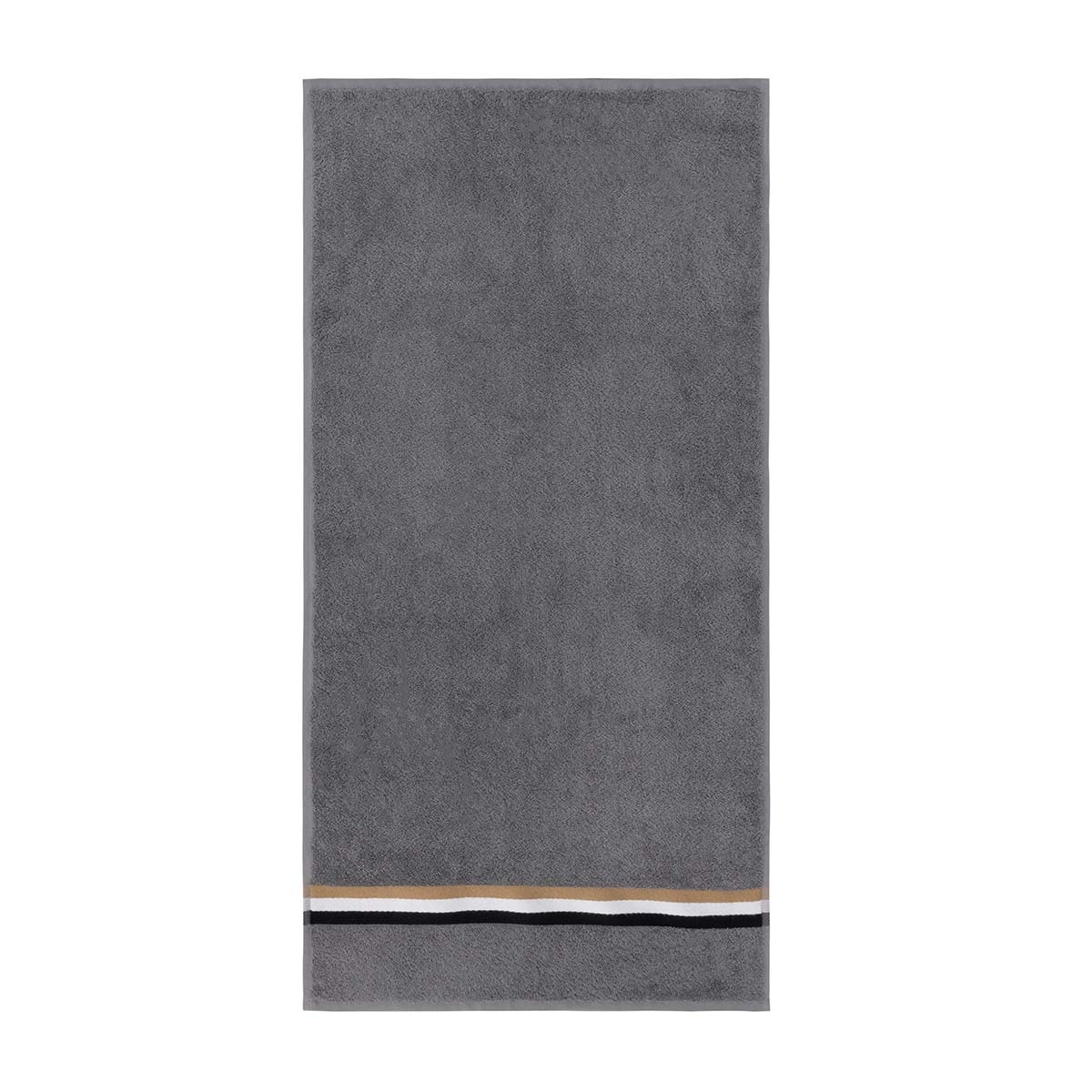 Toalha de Banho em Algodão Blinea - 450 g/m2 Cinzento-1