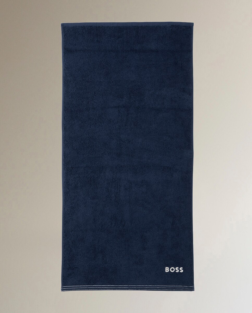 Toalla de baño algodón 600 gr/m2 Edge - Azul Tocador Azul-4