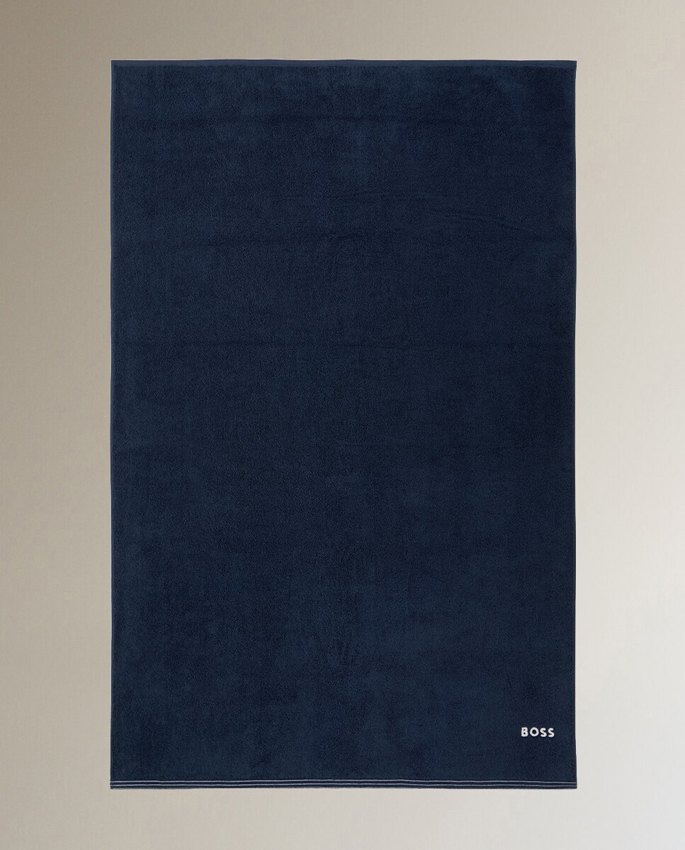 Toalla de baño algodón 600 gr/m2 Edge - Azul Tocador Azul-5