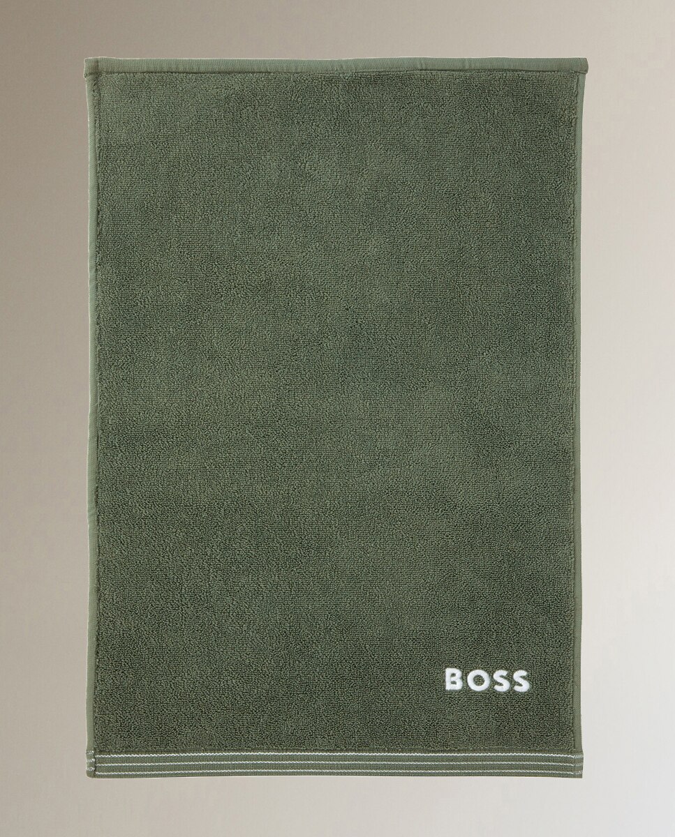 Toalla de baño algodón 600 gr/m2 Edge - Verde Tocador Verde-3