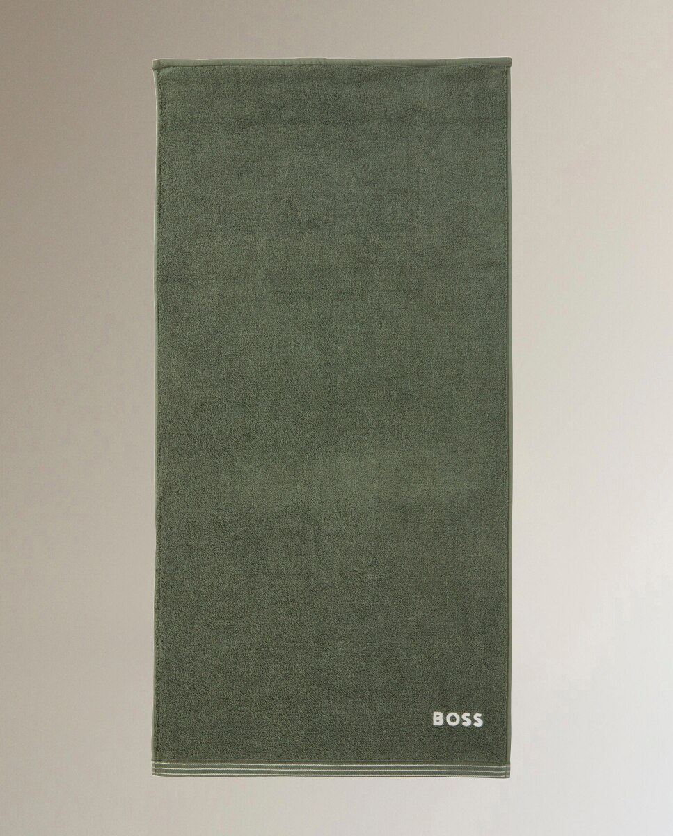 Toalla de baño algodón 600 gr/m2 Edge - Verde Tocador Verde-4