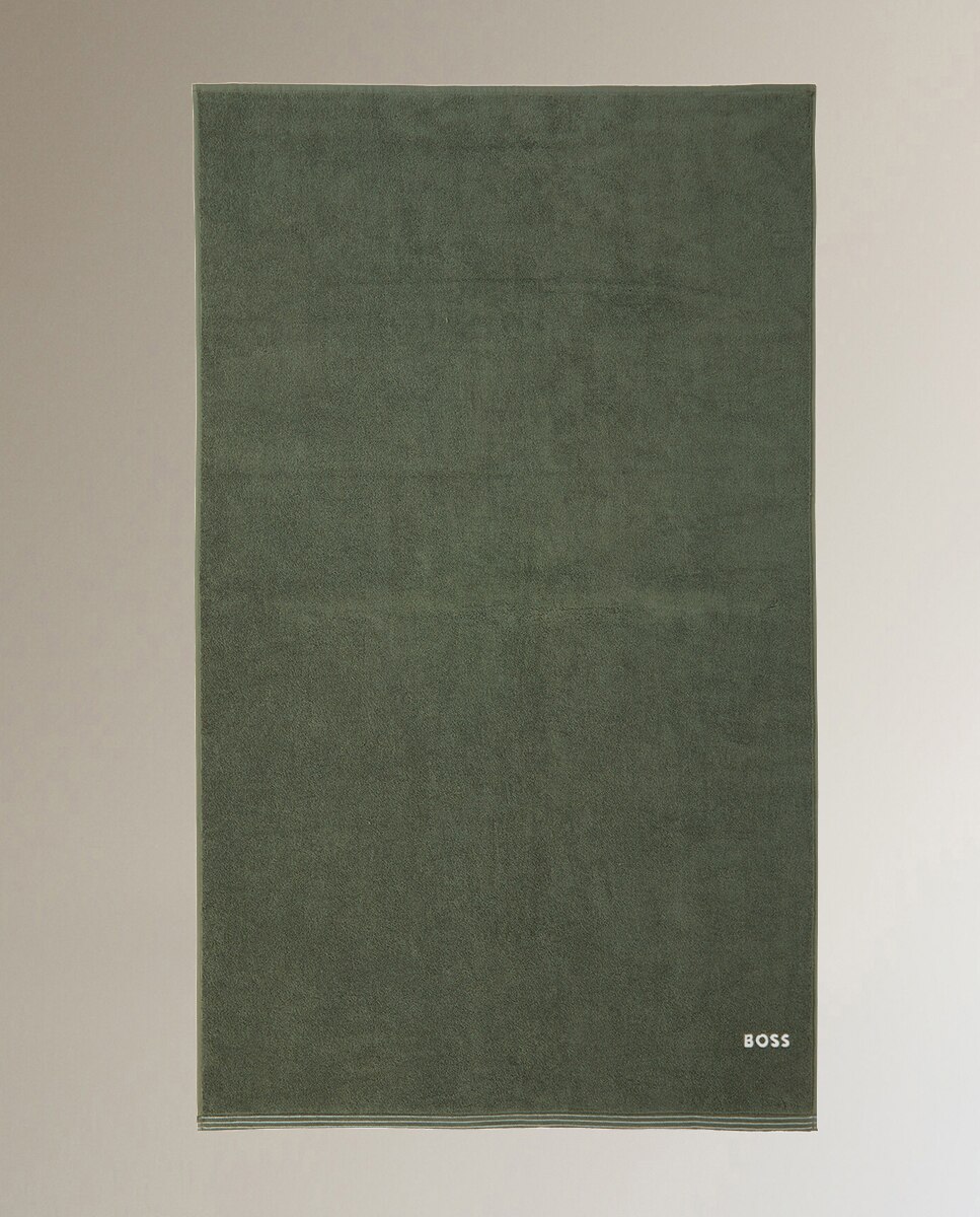 Toalla de baño algodón 600 gr/m2 Edge - Verde Tocador Verde-5