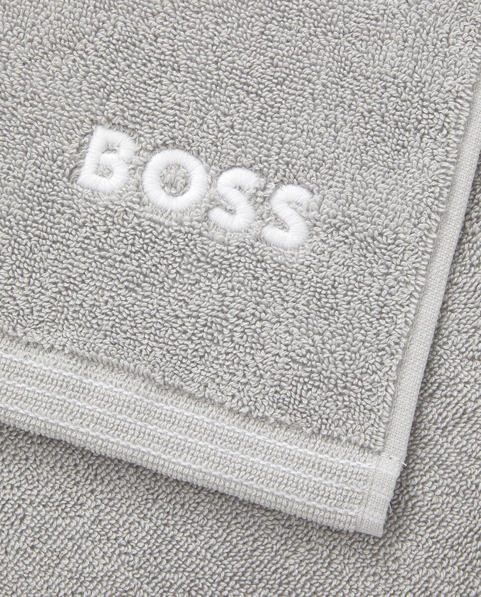Toalla de baño algodón 600 gr/m2 Edge - Gris Tocador Gris-2