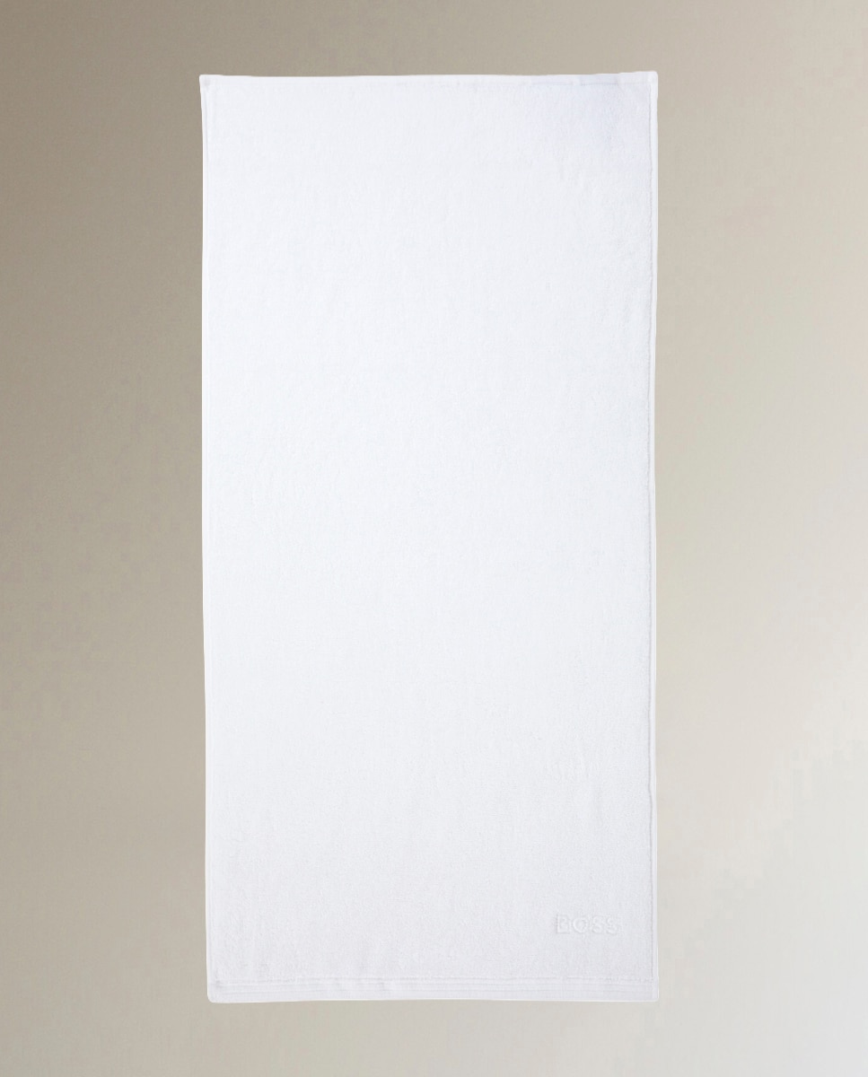 Toalha de Banho de Algodão 600 g/m2 Edge Branco-4