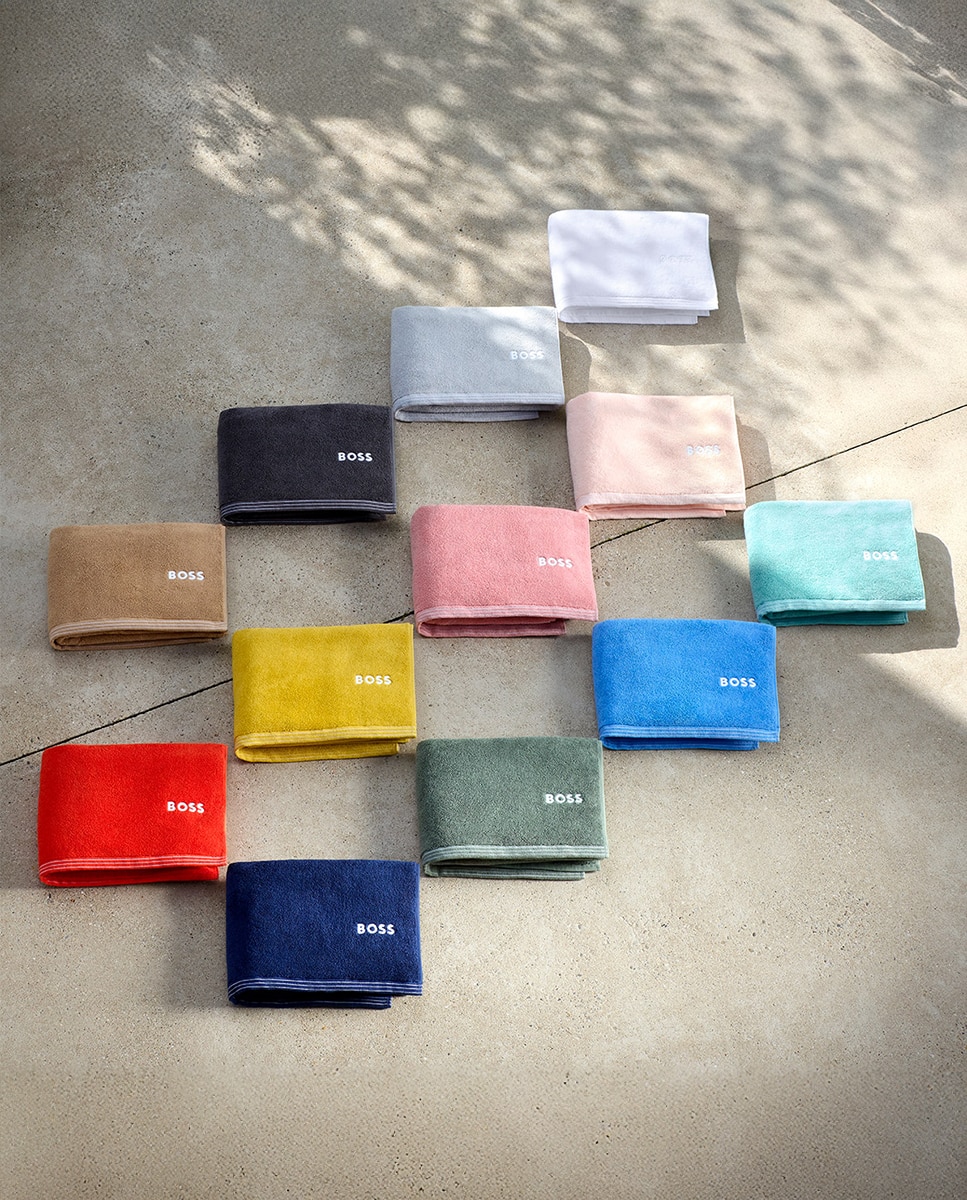 Toalha de Banho de Algodão 600 g/m2 Edge Branco-6