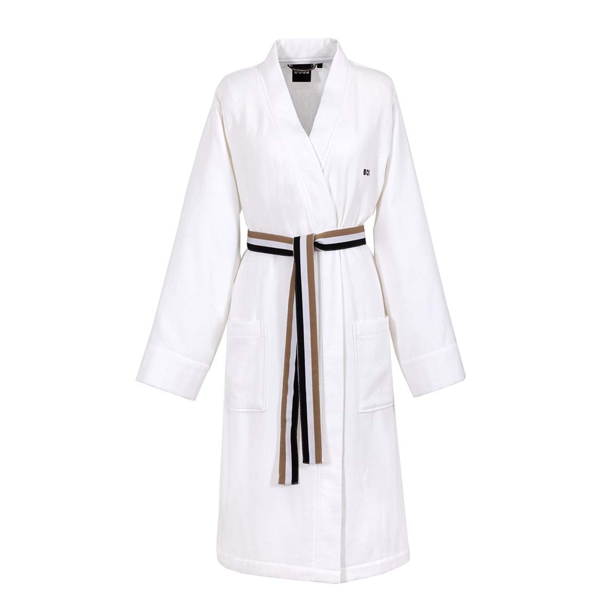 Albornoz kimono algodón 280 gr/m2 Blinea Hugo Boss - Blanco L Blanco-1