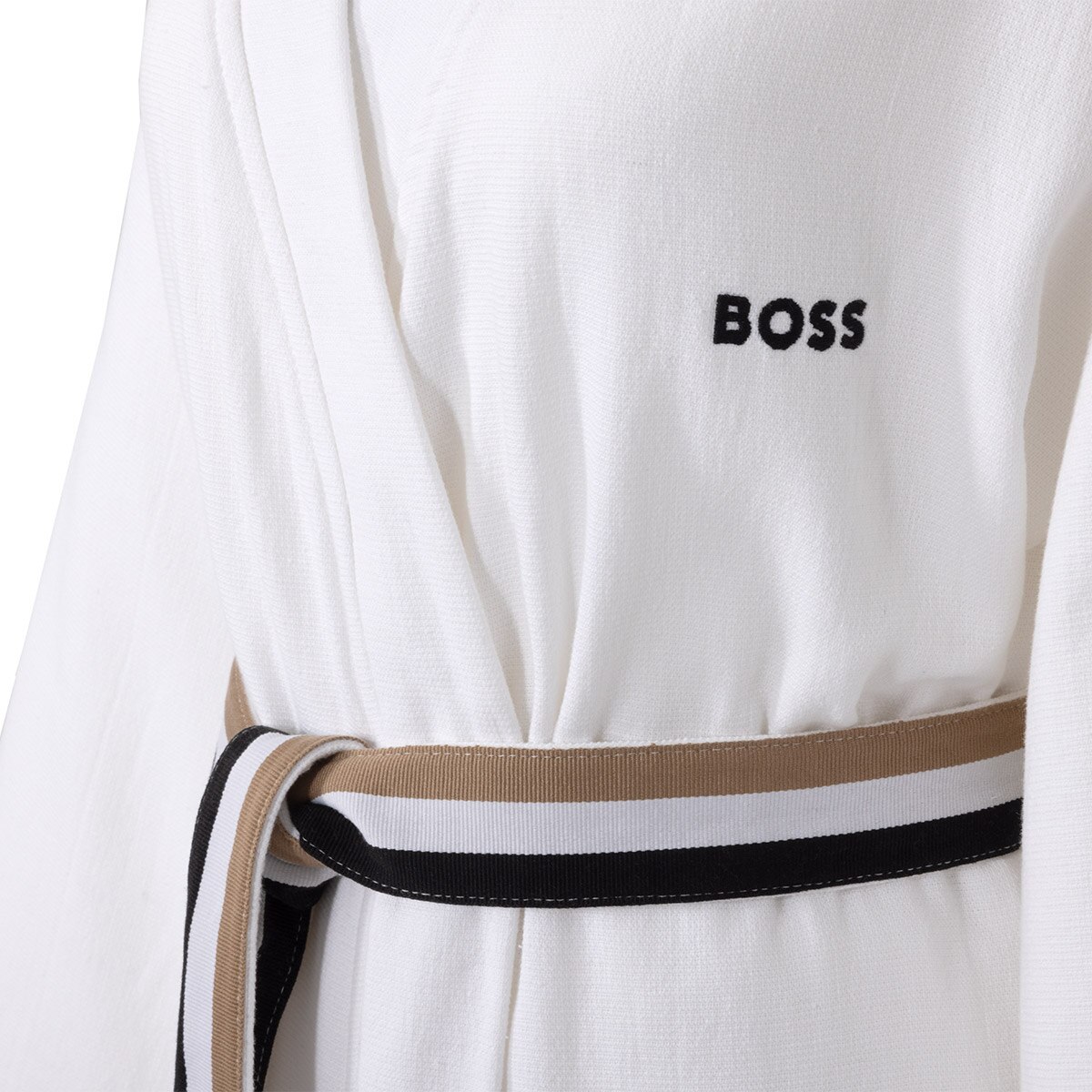 Albornoz kimono algodón 280 gr/m2 Blinea Hugo Boss - Blanco L Blanco-5