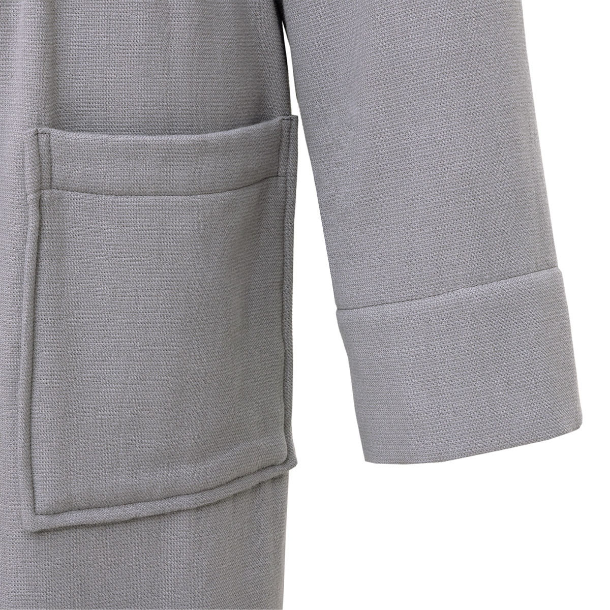 Roupão de Banho Tipo Kimono em Algodão Blinea - 280 g/m2 Cinzento-6